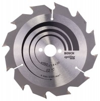 Bosch Optiline TCT Circular Saw Blade 160mm X 20/16mm X 12t £20.49